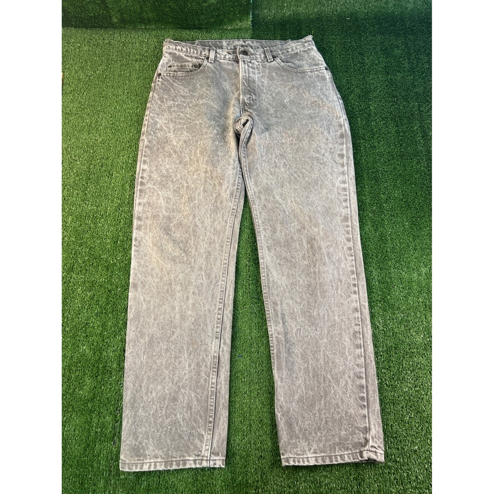 Vintage 1986 Levis 746 Student Gray Acid Wash Jeans Made in USA 36x32
